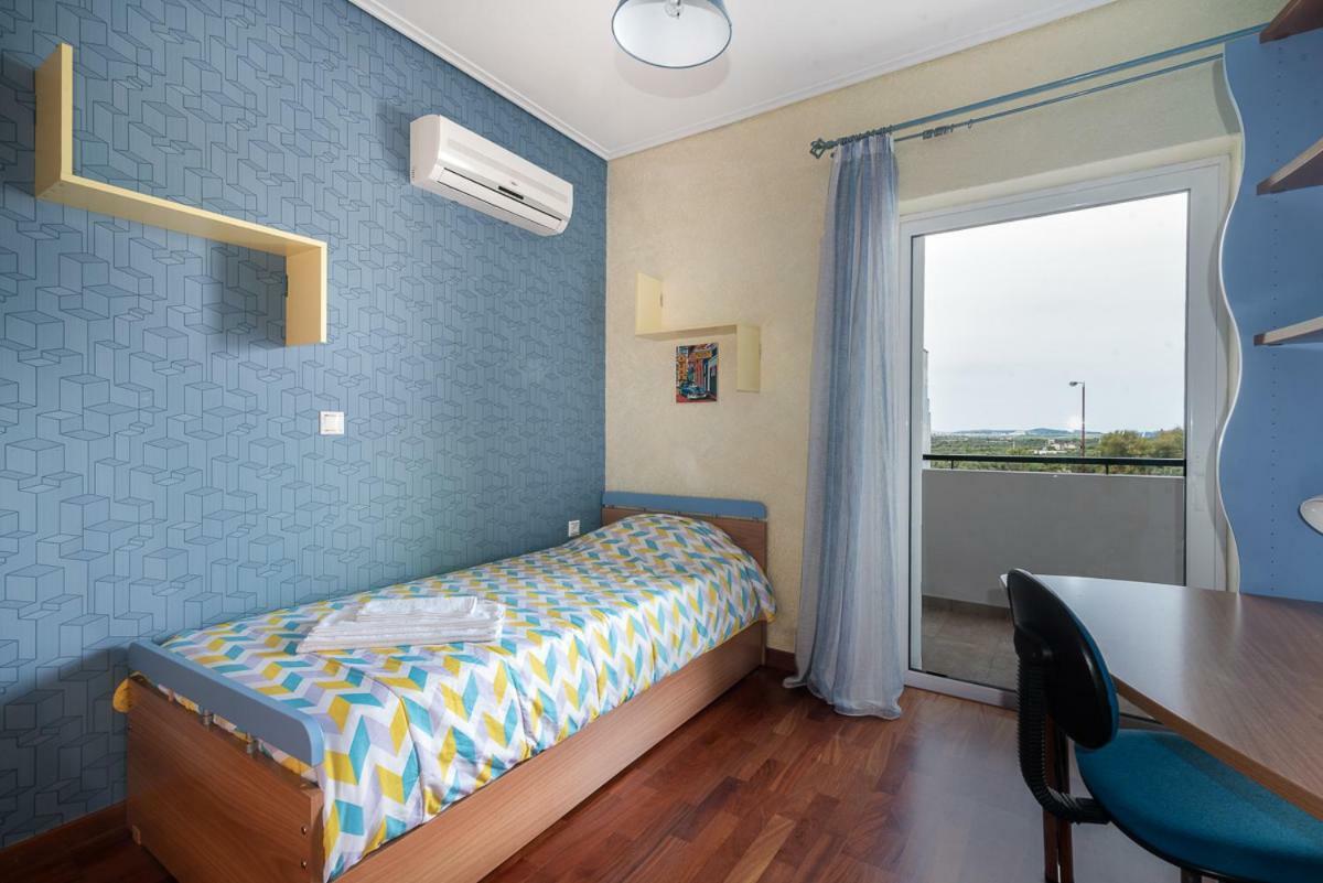 דירות Markópoulon Penthouse 5 Min From Airport And Sea מראה חיצוני תמונה